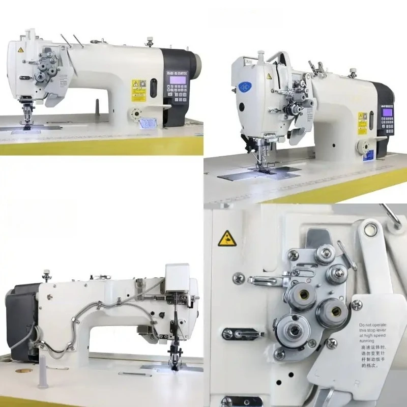 

Factory Direct HK-8450D High Speed Direct Drive Twin Lockstitch Sewing Machine for Garment Production