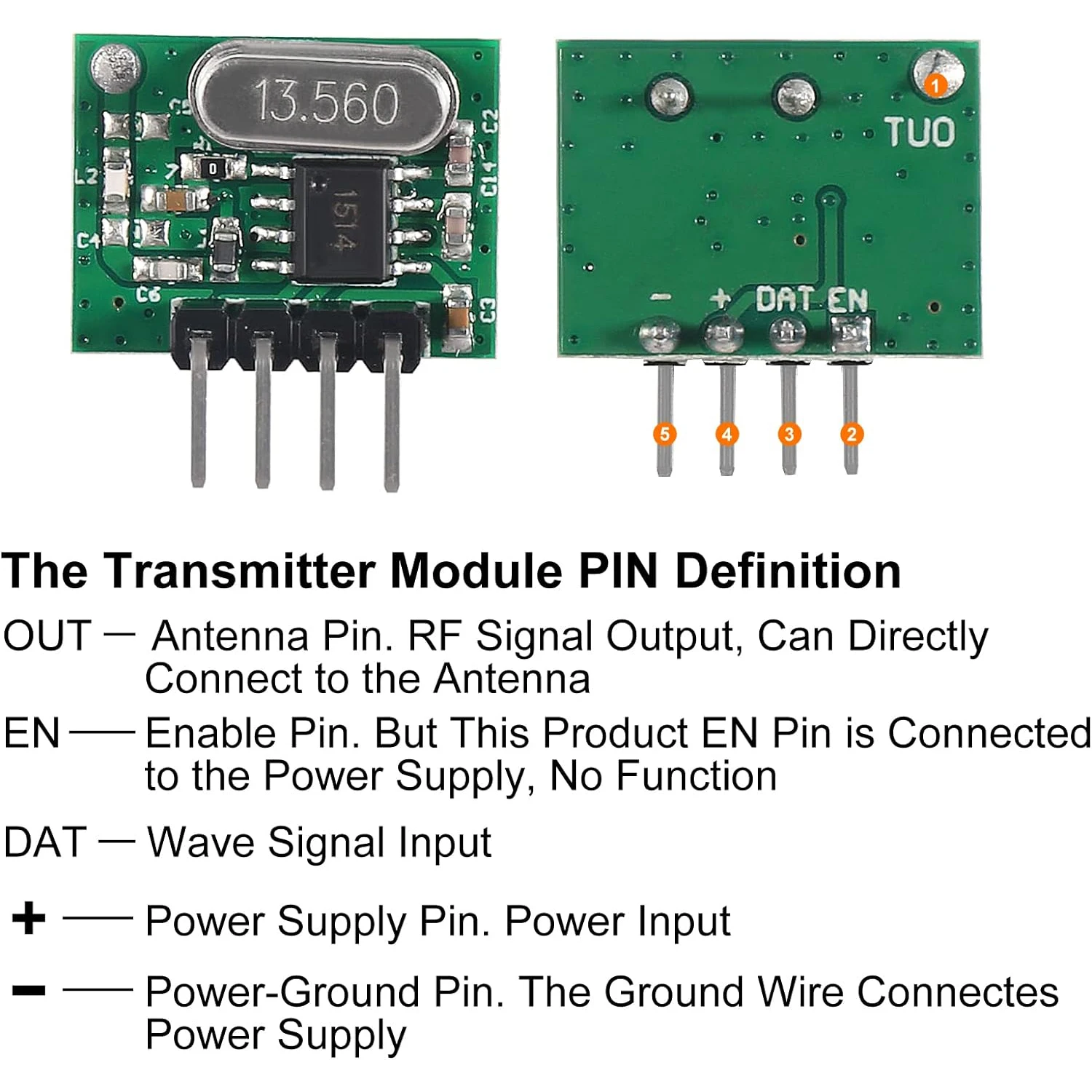 Bezprzewodowy nadajnik i odbiornik RF 433 mhz z anteną zapytać moduł zdalnego sterowania zestaw do samodzielnego montażu dla Arduino