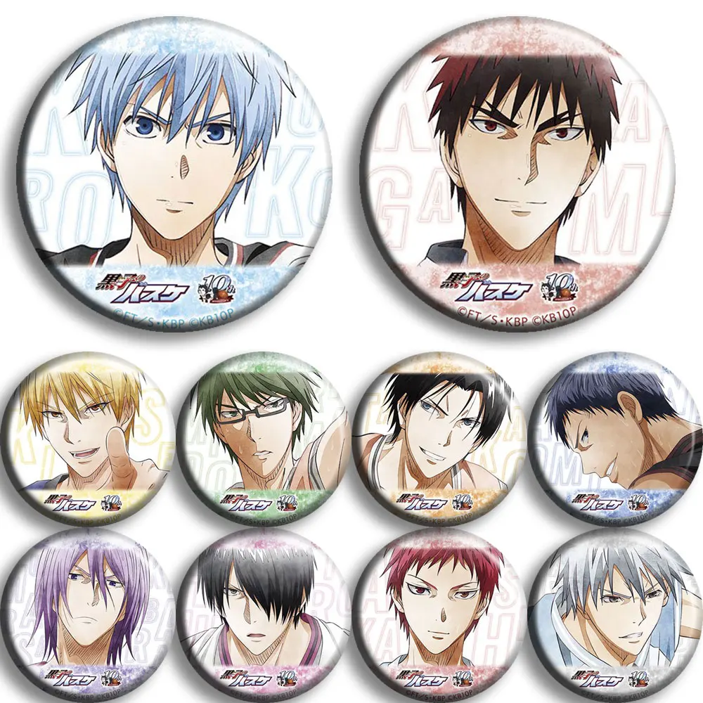 Kuroko's Basketball Kuroko Tetsuya Kagami Taiga  Badges spilla pin broszki