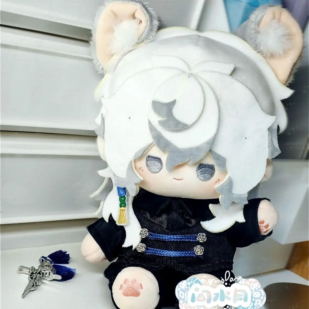 

Arknights SilverAsh атрибуты 20 см хлопковая кукла для девочек мягкие игрушки студенческая плюшевая кукла очаровательная деликатесная пушистая ушка Рождественский подарок