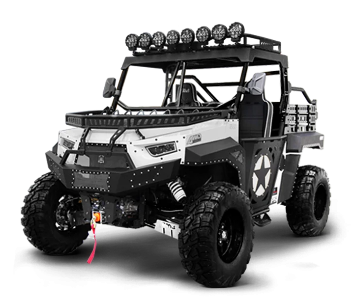 1000CC 80HP 4x4 UTV للبالغين، محرك الغاز المبرد السائل، CVTwith Hi/Lo التلقائي، فرامل القرص الهيدروليكي، EPS، لمسار الصيد في المزرعة