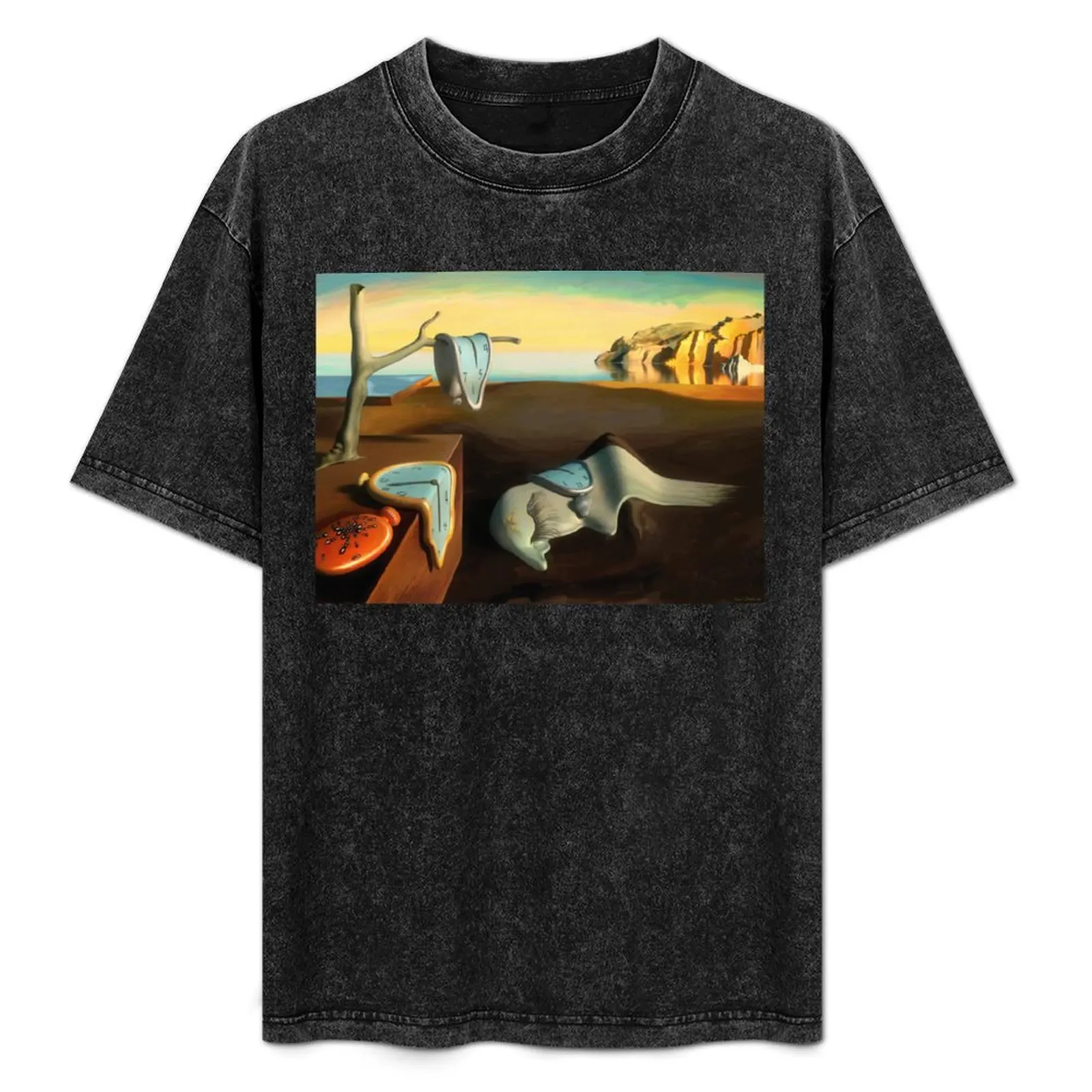 T-shirt Persistence of Memory, t-shirt de sport léger et basique