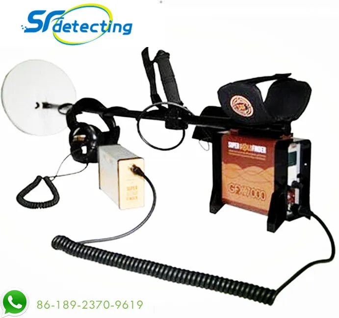 GFX7000 Professional Pulse Induction Treasure Hunting Deep Search Rechargeable Mining Finder Gold Metal Detector