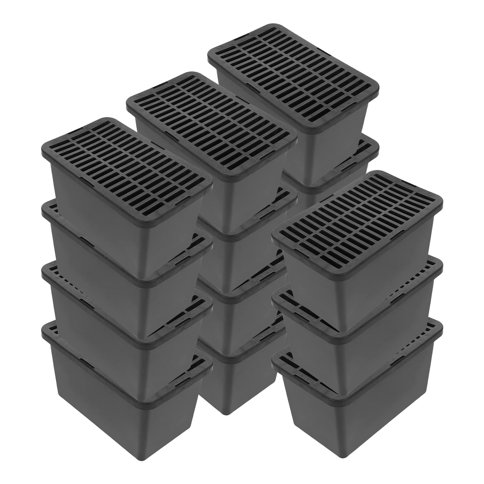 

15 Pcs Pet Transport Box Portable Tank Lizard Container Plastic Containers Carrier for Small Gecko Cage Reptile Terrarium