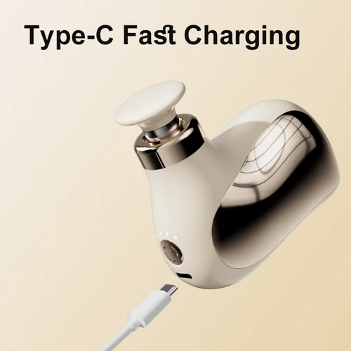 Imagen 2 del producto Mini Pistola de Masaje Muscular Multifuncional Inalámbrica, Relajación Muscular con Cabezal Vibrador de Silicona Modificado, para Oficina y Ejercicio en Casa