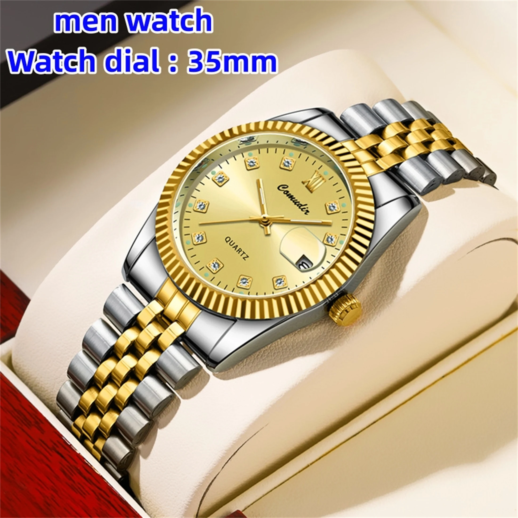 Couple Bracelet Top Japan Quartz Movement Womens Watch Design Full Stainless Steel Wrist Watches Lady Gold Gold Hour 611