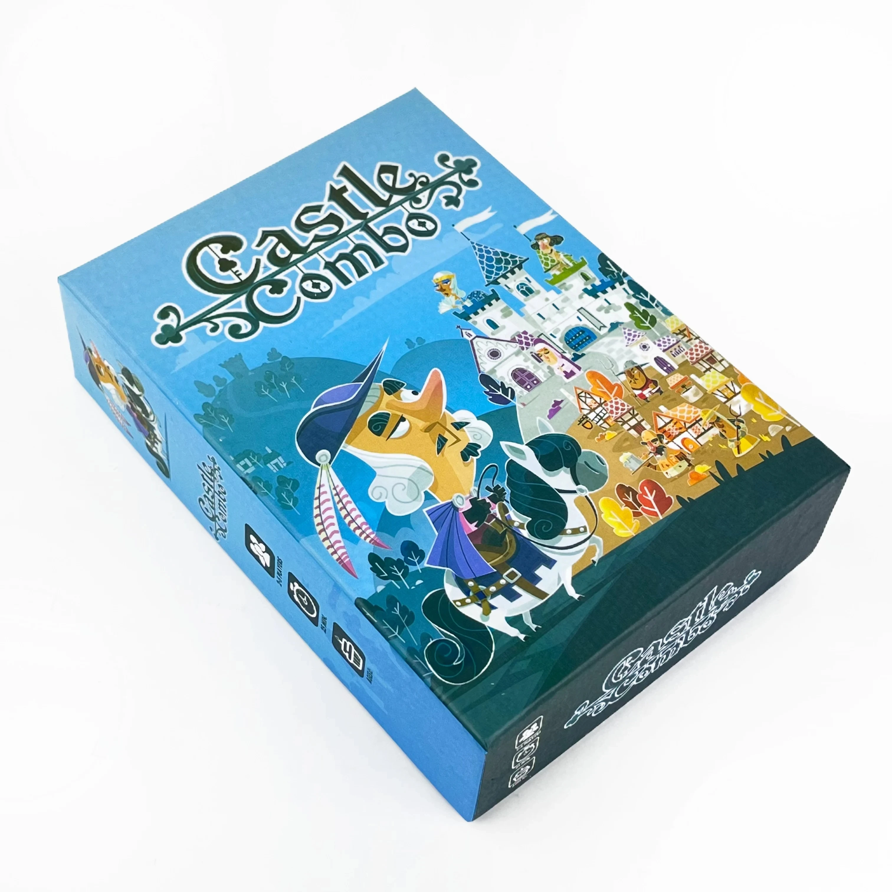 لعبة لوحة استراتيجية Castle Combo - لعبة Tableau من العصور الوسطى مع تأثيرات فورية وبونزات Endgame لـ 2-4 لاعبين #6