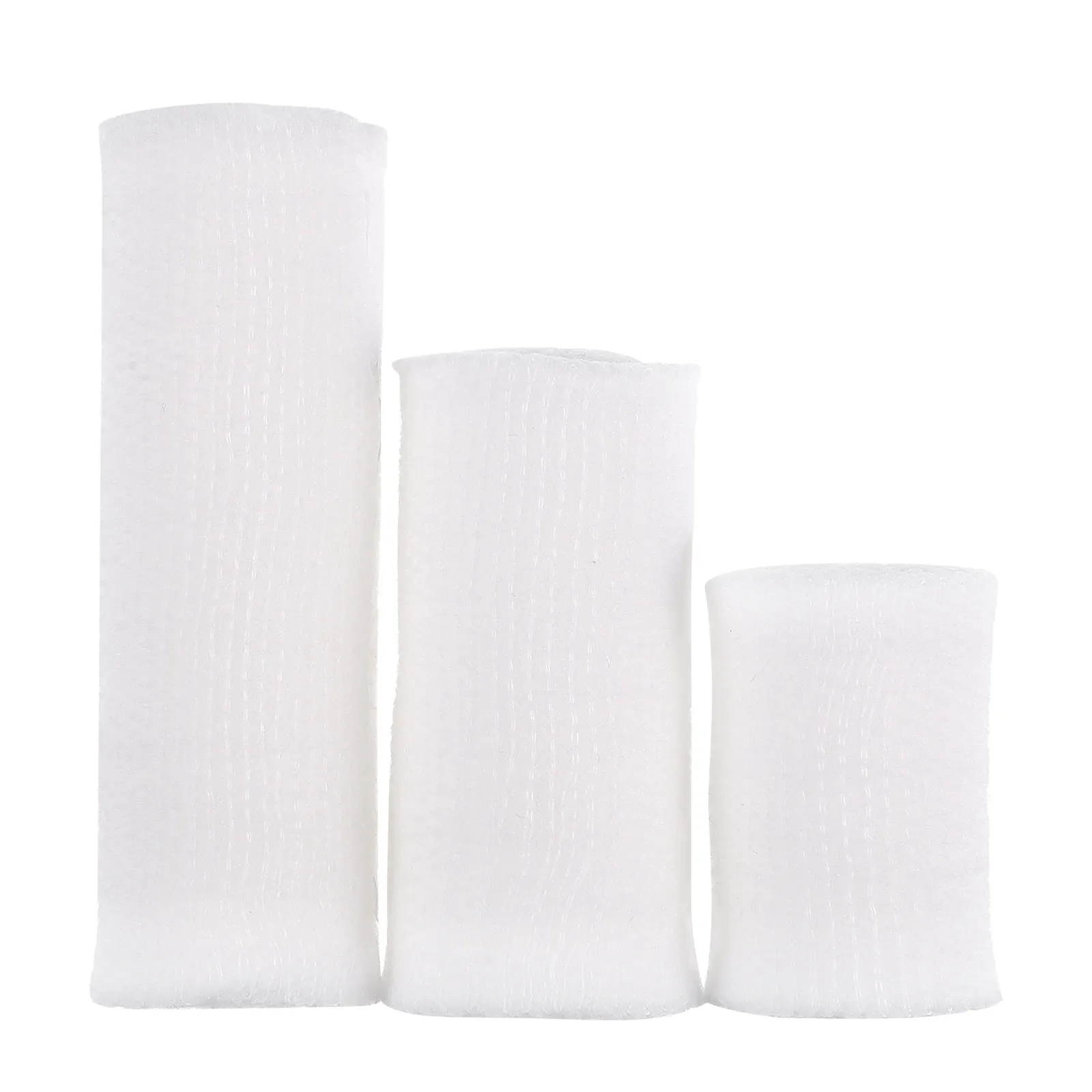 3 Rolls Flexible Wrap Bandage Porous Pbt Material for Sports Protection First Aid Compression Wound Care and Injury