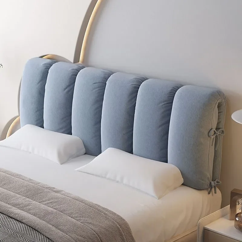 Cojín minimalista para cabecera cama, paquete suave, respaldo, funda para cabecera de cama, almohada de esponja anticolisión