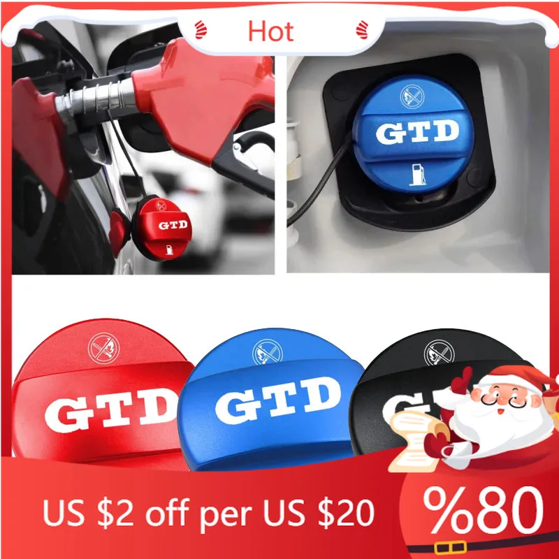 

2026 Новый для VW VOLKSWAGEN 1 шт. Автомобильная крышка топливного бака из сплава, крышка бензобака для Volkswagen VW GTD Logo Rline Golf 5 MK5