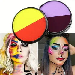 30g Double Color Water Based Body Face Paint DIY Body Painting For Cosplay Festival Opera Halloween Party Face Painting Makeup