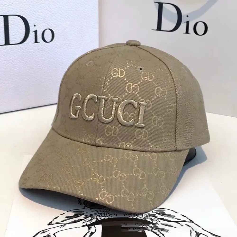 Moda Donna Uomo Berretto da baseball Ricamo Lettera Studente Sport Cappellini parasole