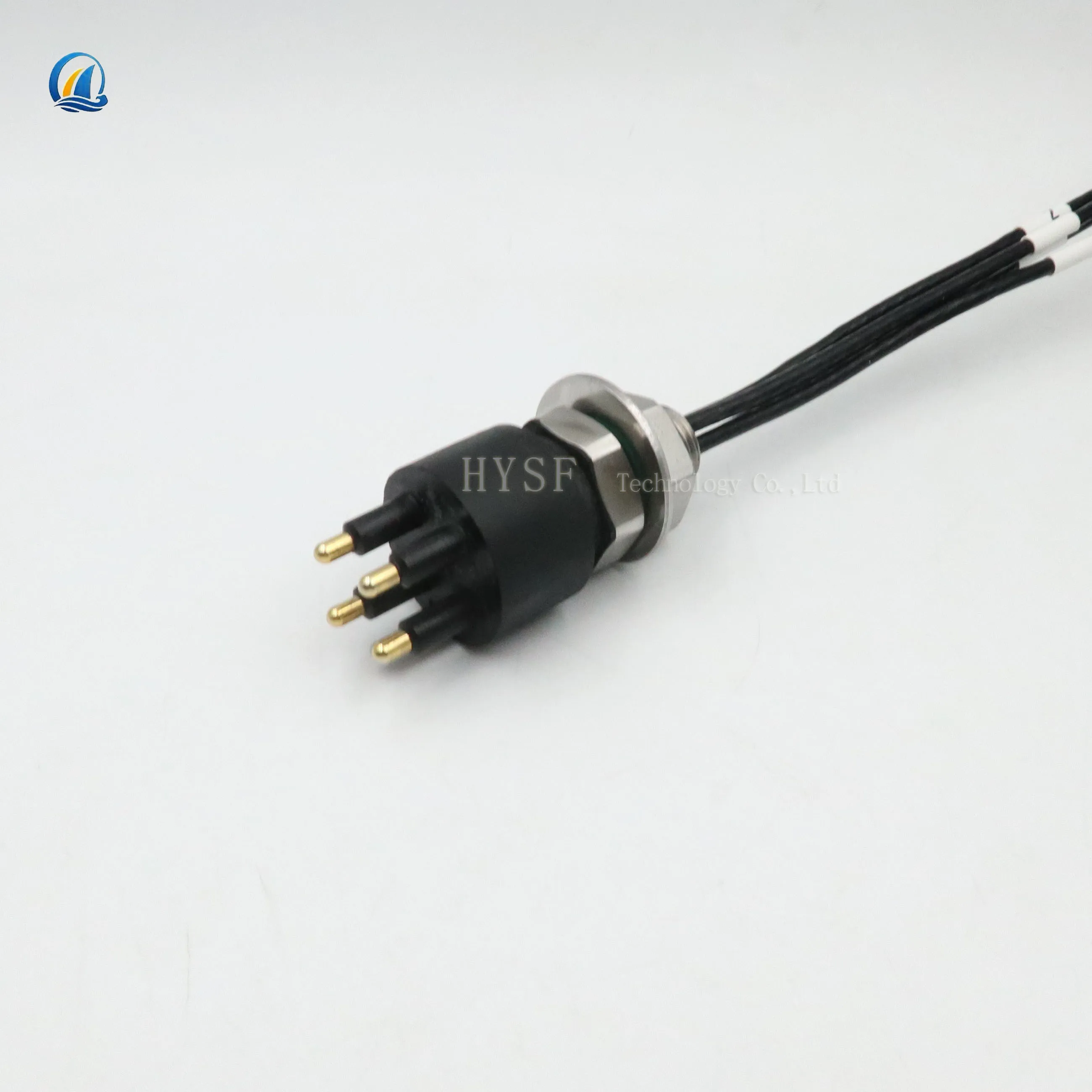 4-core 30A Underwater Connector IP69K, 7000 Meter Deep Water Connection Plug-in, Capable of Deep Sea Wet Insertion
