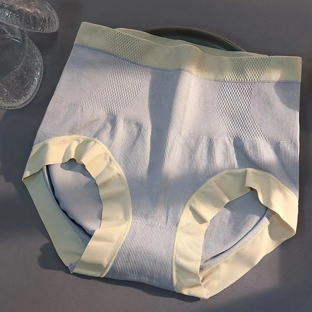 

Women's Underwear High Waisted Underpants Strong Shaping Hip Lifting Triangle Pants Seamless Panties Stretch Breathable Lingerie