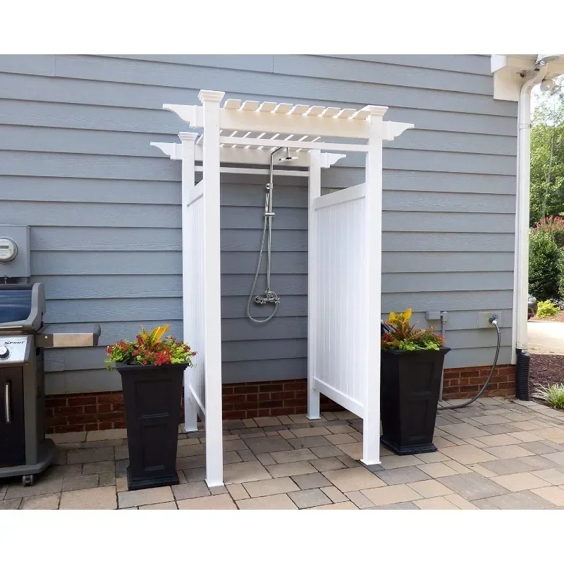 

Outside Shower Enclosure Kit, Outdoor Shower Kit for Pool Shower