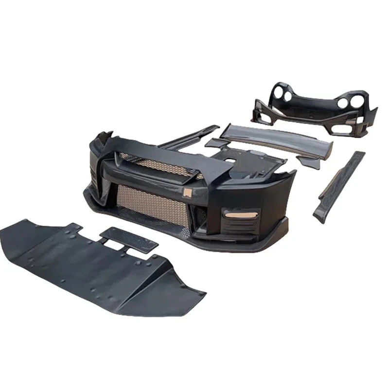 

GTR GTR35 NISM Style PP Plastic Carbon Fiber Front Bumper Lip Rear Diffuser Bodykit Facelift for GTR GTR35 2008-2016