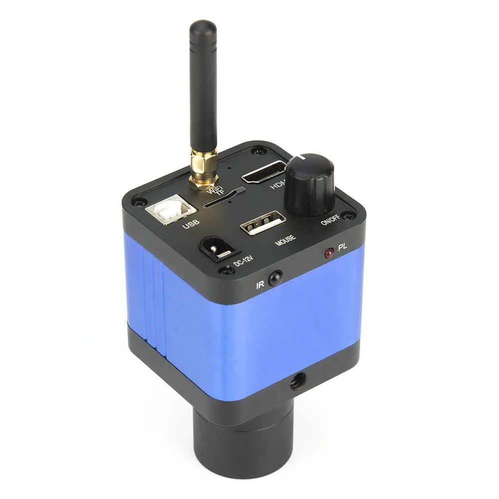 Imagem -05 - Wifi Hdmi Microscópio Telescópio Câmera de Vídeo Digital Ocular Eletrônico sem Fio 16mp