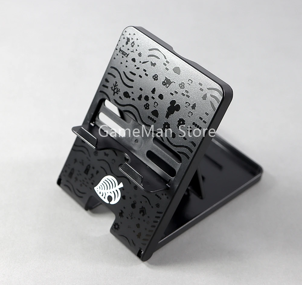 Support d'invite pliable réglable avec motif pour Nintendo Switch, support de châssis de console de jeu OLED, support de base pour Switch Lite