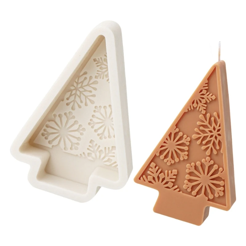 Molde vela árvore molde silicone reutilizável para decoração casa, elegante, aromaterapia, suprimentos