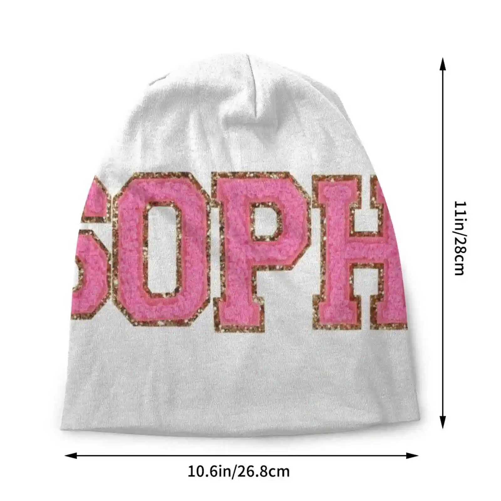 “soph” Stoney Clover Lane Sticker Knitted Hat Warm Beanie Outdoor Caps Preppy Stoneyclover Pink Sophia Soph Cheap