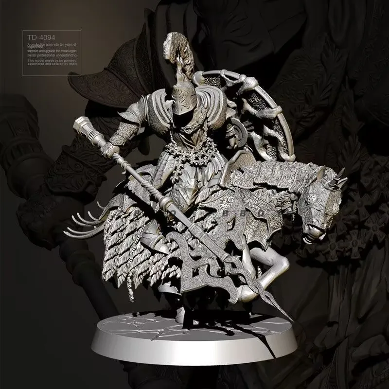 

1/24 Scale 75mm Resin Figure Knight of the Holy Tree in Verdun Assemble Model Kit Unassembled and Unpainted 3D printing toy