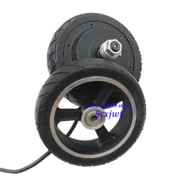 Electric Scooter 5.5x2 Front Solid Wheel Tire 24V 36V Universal Brushless Motor  Tyre 5.5 Inch