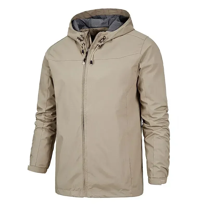 

Hiking Jackets Waterproof Male Casual outdoor Slim Fit Camping Jackets Male Work Wear Men's Hoodie Pilot Bomber Zipper Jacket