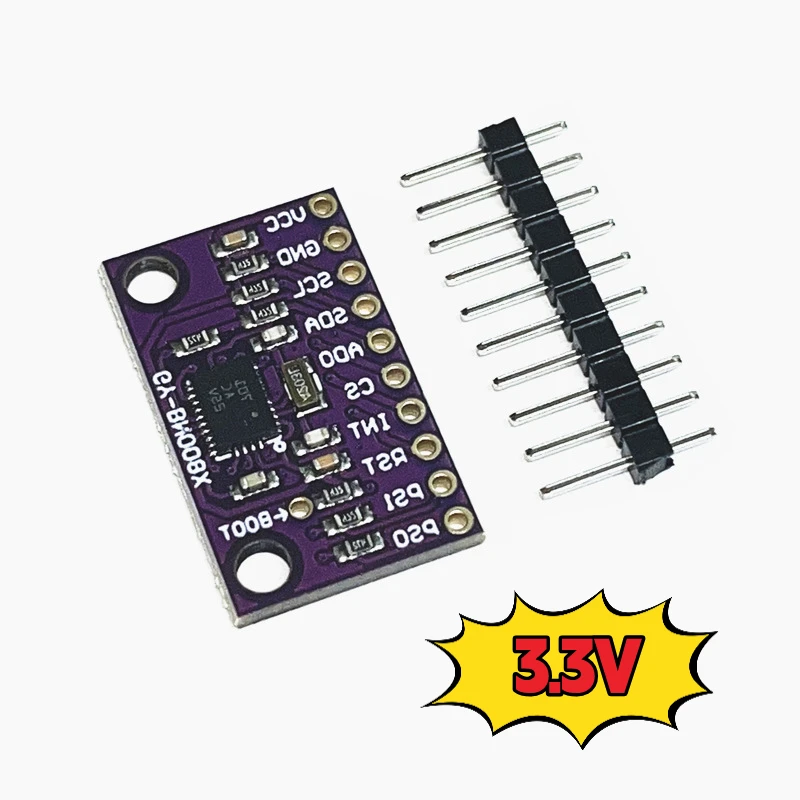 

High Precision BNO080 BNO085 9-Axis IMU Sensor Module with 3.3V Power, ARM Cortex M0+ MCU, Accurate Rotation Vector, Low Drift