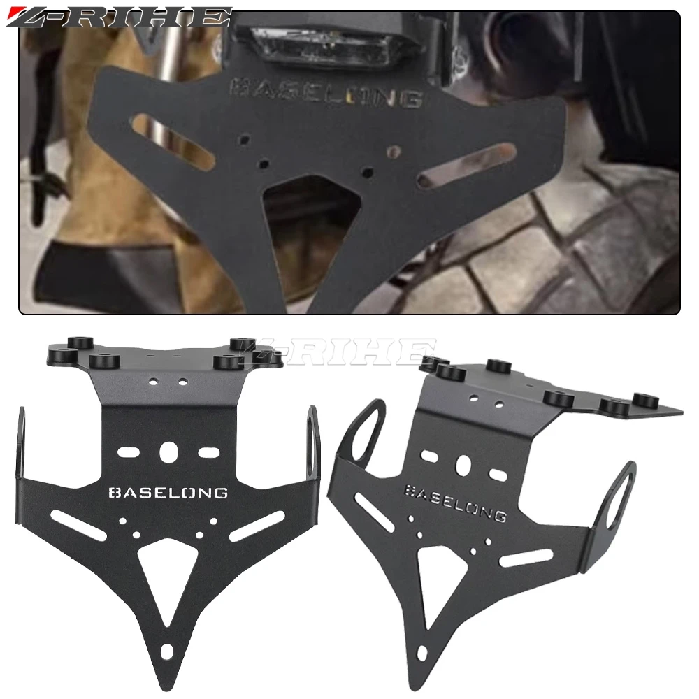 

Rear License Plate Holder Bracket Tail Tidy Fender Eliminator FOR YAMAHA TENERE 700 Rally WORLD RAID T7 2019-2026 2025 2024 2023