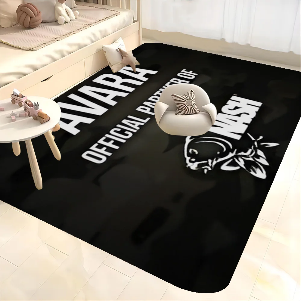 Nash Fishing Logo Door Mat Nordic Style Home Doormat Bathroom-Toilet Mats Bedroom Bedside Mats