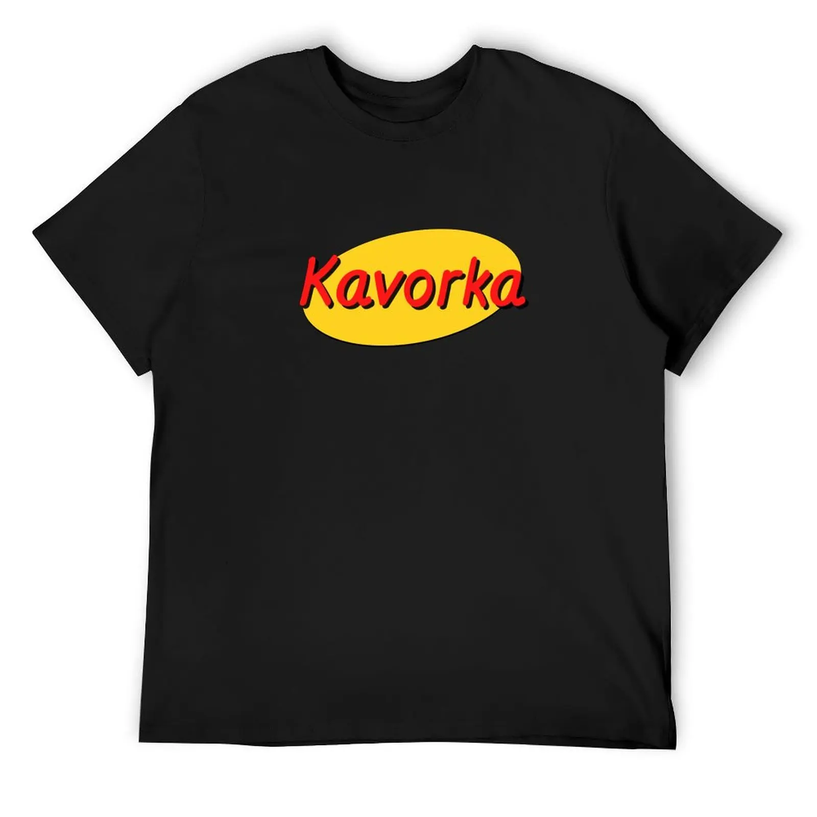 

Kavorka T-Shirt cotton graphic tees heavyweights anime stuff Men's t-shirts