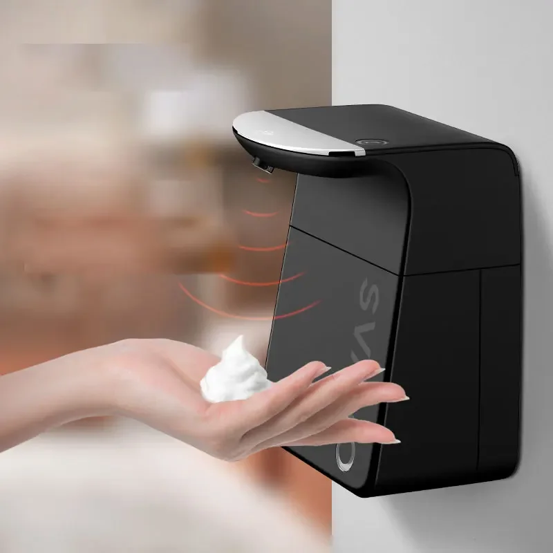 Automatic induction hand sanitizer electric sensor household alcohol spray hand sterilizer wall mounted foam soap dispenser
