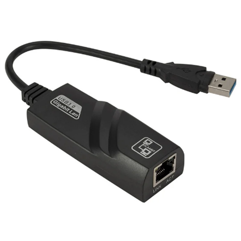 

USB 3.0 к Gigabit LAN-карту USB-адаптер Ethernet 1000 Мбит/с Сетевая карта для Android-телевизора, ноутбука, настольного компьютера