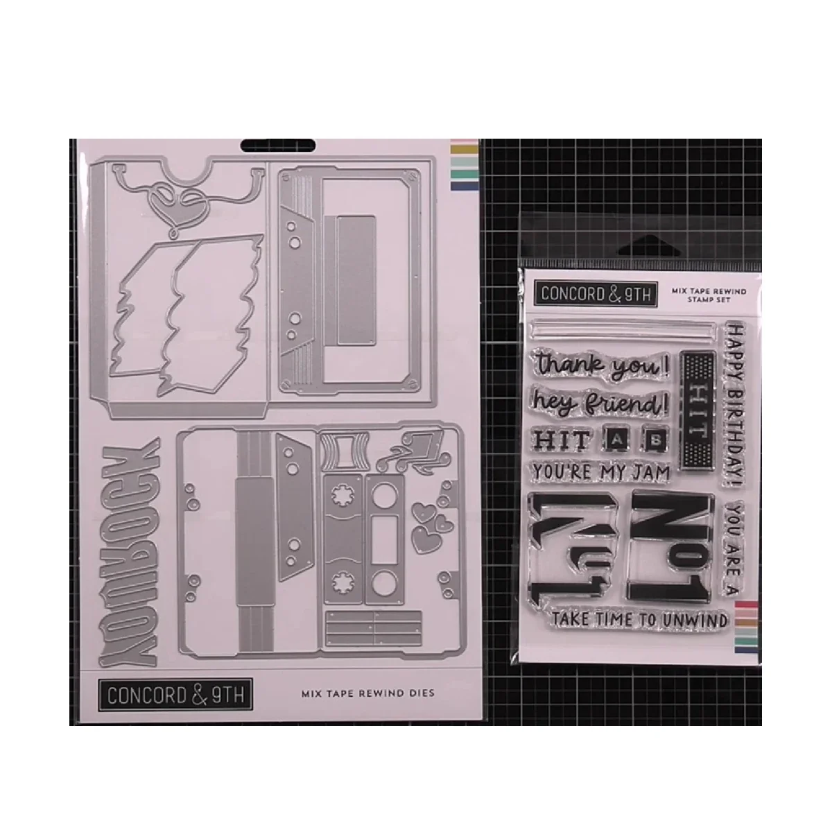 Mix Tape Rewind Bundle 2025 NEW Cutting Dies Scrapbook Diary Decoration Stencil Embossing Template DIY Greeting Card Handmade