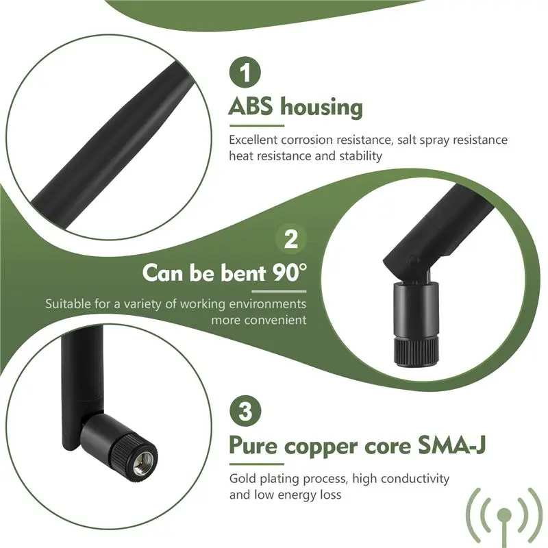 A97I-868/900/915Mhz 4G 3G 2G Antenna Module Aerial 5Dbi Omni Direction SMA Male