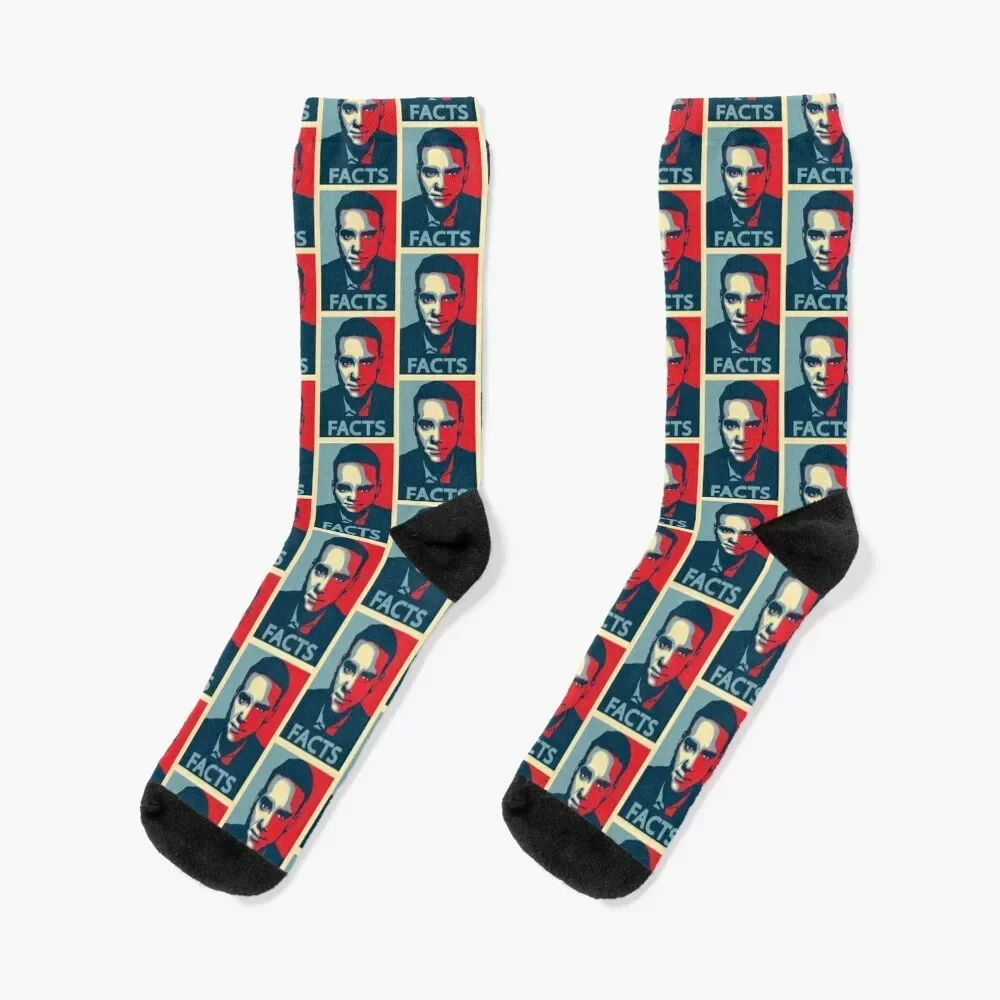 Ben Shapiro Portrait, Facts Don't Care About Your Feelings Socks Thermal man winter crazy designer brand Girl'S Socks Men's