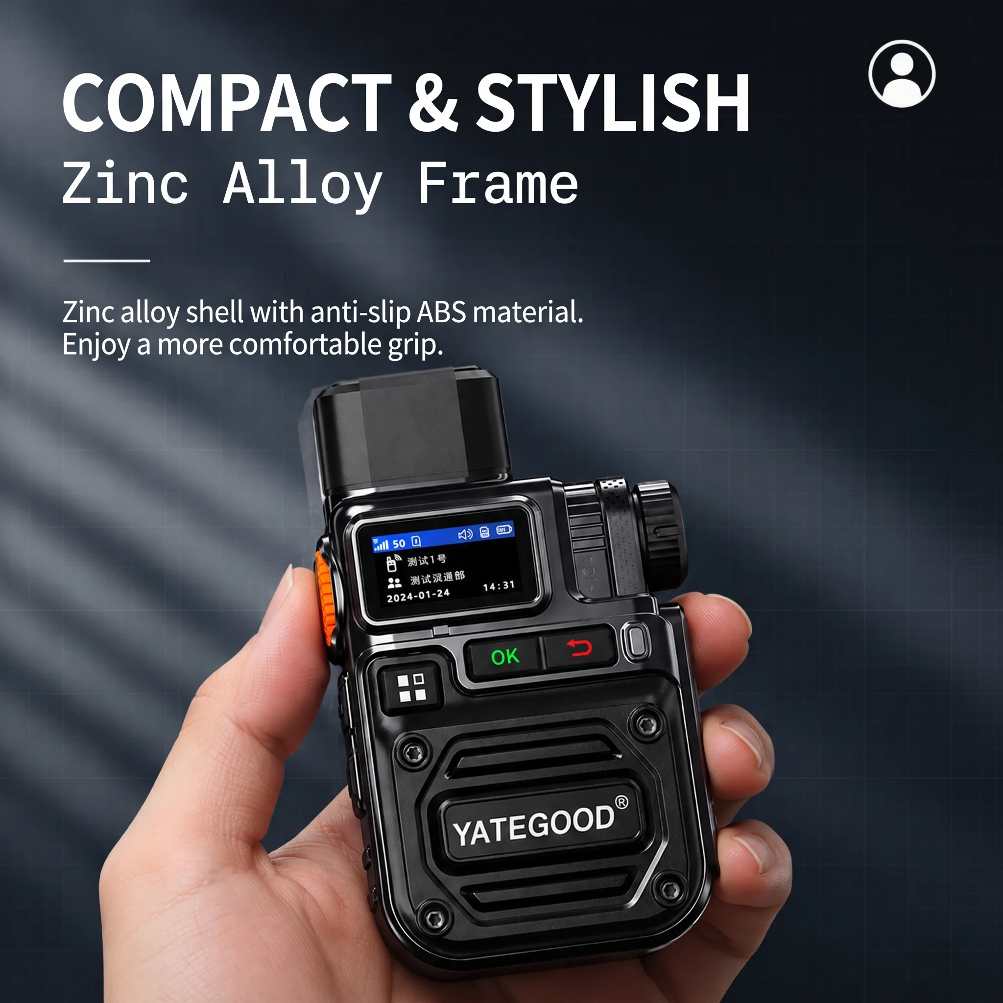 YATEGOOD Global G620S Walkie Talkie 5G 4G 3G Long Standby Portable More than 5000KM Network Aluminum Alloy Casing