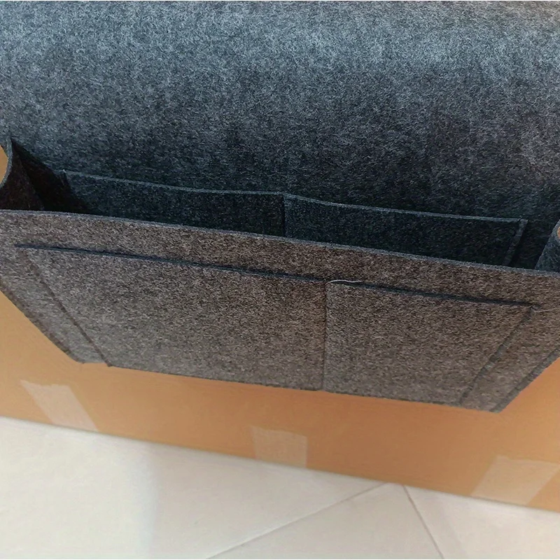 Bedside Storage Bag - Hanging Basket with Durable Fabric Bedside Organizer, Multi-Color Options (for bed, Sofa) | Space-Saving