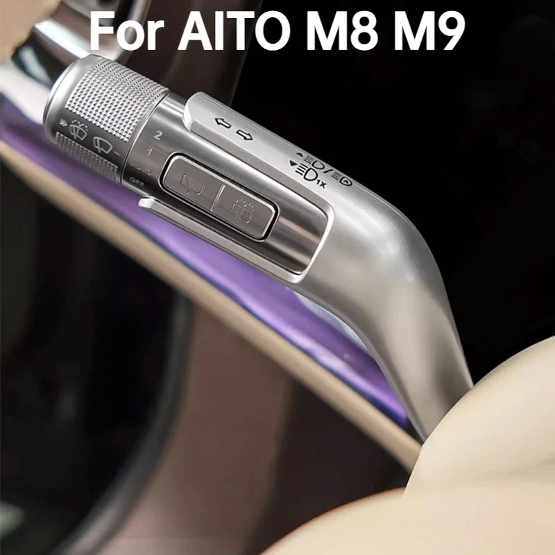 for-aito-m8-m9-seres-8-9-2024-2025-car-wiper-shift-lever-cruise-cover-trim-frame-accessories