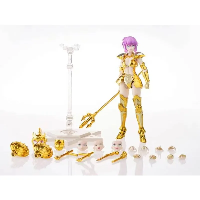 

In Stock Great Toys/GT Saint Seiya Myth Cloth EX Libra Crystal Contract Female Knights of The Zodiac Action Figure Model