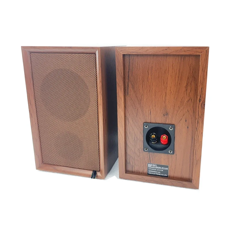 

Full band speaker UK retro 4-inch sound shelf box 2.0 pair box home theater front end