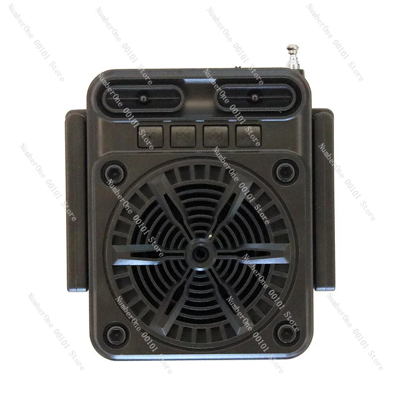 Solar Emergency Charging FM Radio, Multi-Function Bluetooth Speaker Card, USB Port Charging