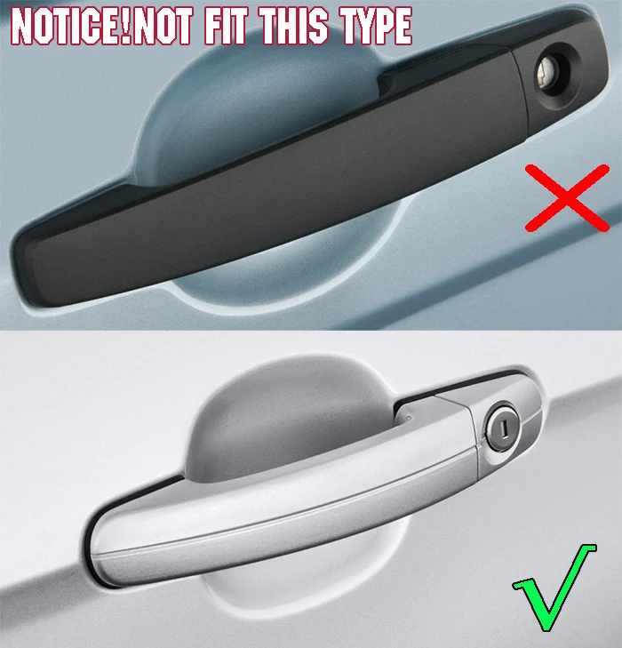 FIT FOR FORD FOCUS KUGA ESCAPE C-MAX CHROME STAINLESS DOOR HANDLE COVER TRIM MOLDING OVERLAY GARNISH CAP BEZEL STYLING PROTECTOR