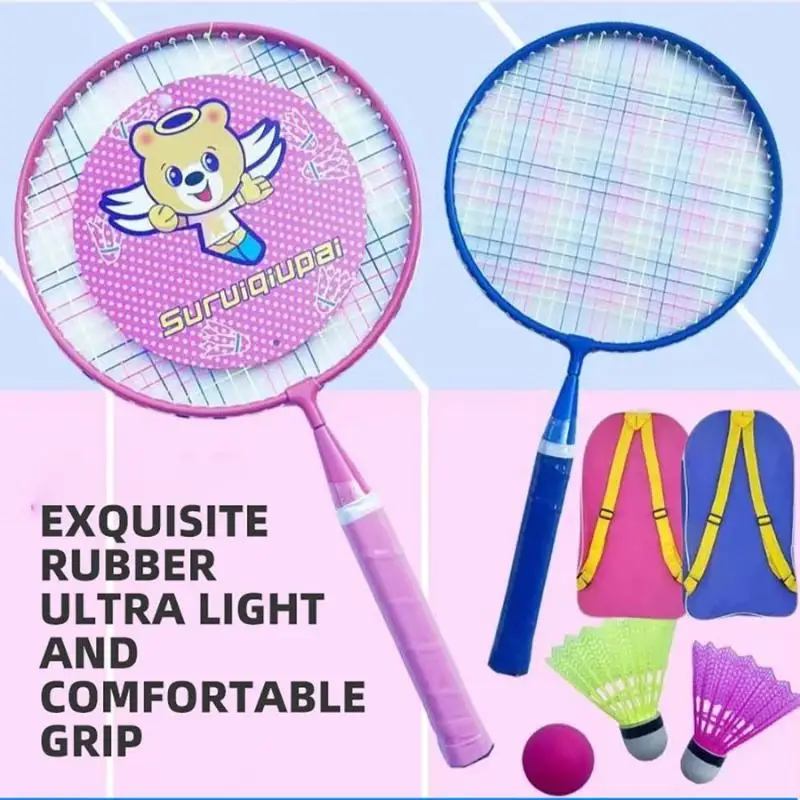 conjunto-de-raquetes-de-badminton-para-criancas-2pcs-com-3-bolas-cabo-confortavel-e-portatil-para-atividades-ao-ar-livre-entre-pais-e-filhos