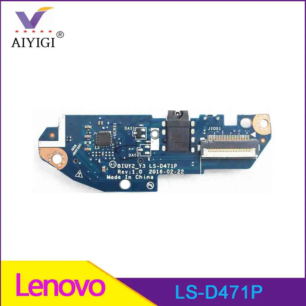 

Original For Lenovo Yoga 710-14IKB 710-14ISK 710-15IKB Laptop Audio Card Reader I/O Board LS-D471P