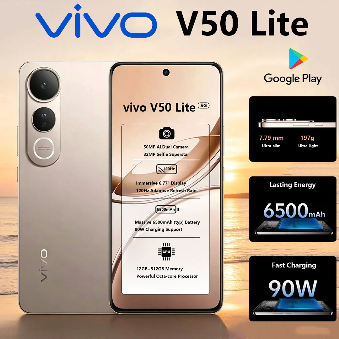 VIVO V50 Lite 5G Smartphone 6.77