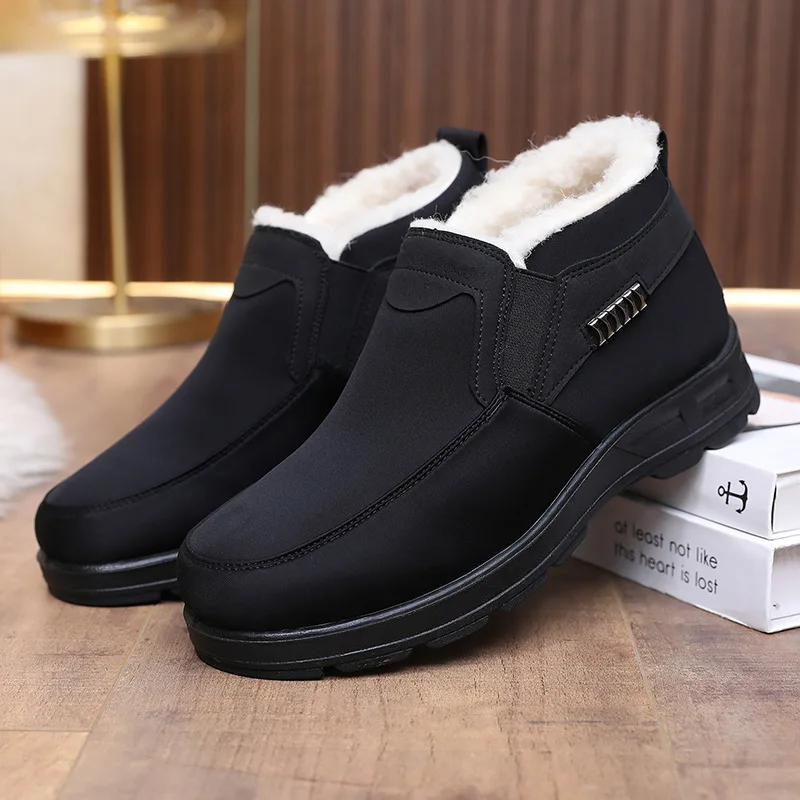 

Boots Men Snow Outdoor Men's Shoes Hot Style Men's Winter Boots Hiking Ankle Boots Waterproof Men's Shoes Work Shoes Footwear