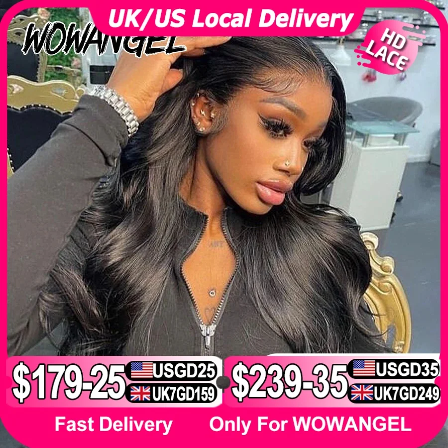 Wow Angel 250% плотность 13x6 HD Парики