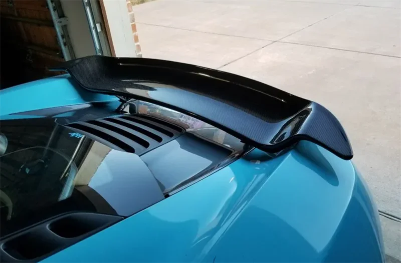 

Задний спойлер из углеродного волокна в стиле V для Mclaren Mp4-12c 650S, передний бампер, боковые юбки, задний диффузор