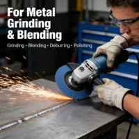 24 Pack Angle Grinder Grinding Discs, 40 Grit, Durable Flexible Fiberglass Backing, Zirconia Abrasive Sheets, for Metal Polishing & Grinding, Woodworking, Paint and Stain Removal 4